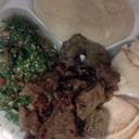 A2. Hummus & Tabouli Platter (Vegan, DF)
