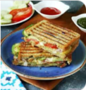 B2. Bombay Grill Sandwich (V)