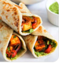 B6. Paneer Tikka Frankie (V)