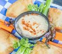 A4. Hummus With Pita Bread (V)