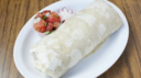 QD. Beans, Rice, Avocado, Lettuce, Tomato, and Salsa Burrito (DF)