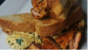 B5. Spinach Dip Salmon Melt