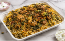 AA17. Large Tray Gongura Goat Biryani