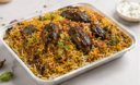 AA19. Large Tray Gutti Vankay Biryani