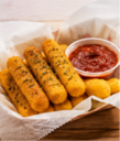 E3. Mozzarella Sticks (V)