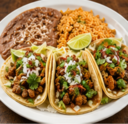 A10. Three Taco Plate (GF)