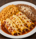 A7. Enchiladas Plate