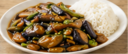 K1. Eggplant with Green Bean Lunch Special (V, DF)