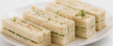 CK7. Catering Kids Cream Cheese & Cucumber Tea Sandwich (V)