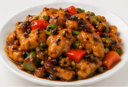 LS25. Chicken with Black Bean Sauce Lunch Special (DF)