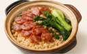 A22. Rice in Clay Pot with Chinese-Style Bacon (DF)
