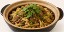 D3. Preserved Cabbage with Beef in Clay Pot (DF)