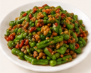 H11. Dry Sauteed String Beans with Minced Pork & Chilies (DF)