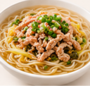 I16. Shredded Pork with Pickled Turnip Noodle Soup (DF)