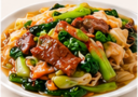 I27. Beef & Chinese Greens with Flat Rice Noodles (DF)
