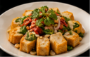 C13. Corn Cake & Tofu Salad (Vegan, DF)