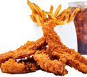 A8. 4 Piece Chicken Tender Meal