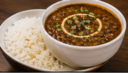 B5. Kali Dal Makhni, Rice, Salad & Roti Combo (V)