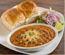B14. Bombai Pav Bhaji & Salad Combo (V)