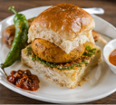 B15. Gujrati Vada Pav Meal (V, DF)