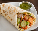 C4. Vegan Veggie Mix Wrap (Vegan, DF)