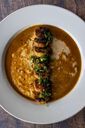 A7. Blackened Shrimp With Grits