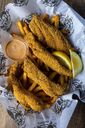 A12. Catfish With Cajun Fries