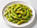 E5. Spicy Garlic Edamame (V)