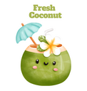 E18. Fresh Coconut Juice
