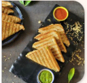 E1. Bombay Veg Grilled Sandwich