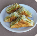 E2. Bombay Cheese Grilled Sandwich